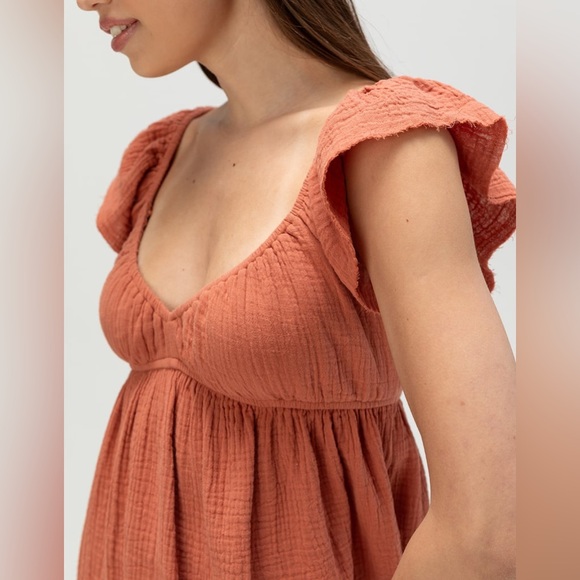 Roxy, orange beachy dress 🧡 - Picture 7 of 10